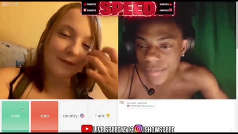 Ishowspeed on omegle