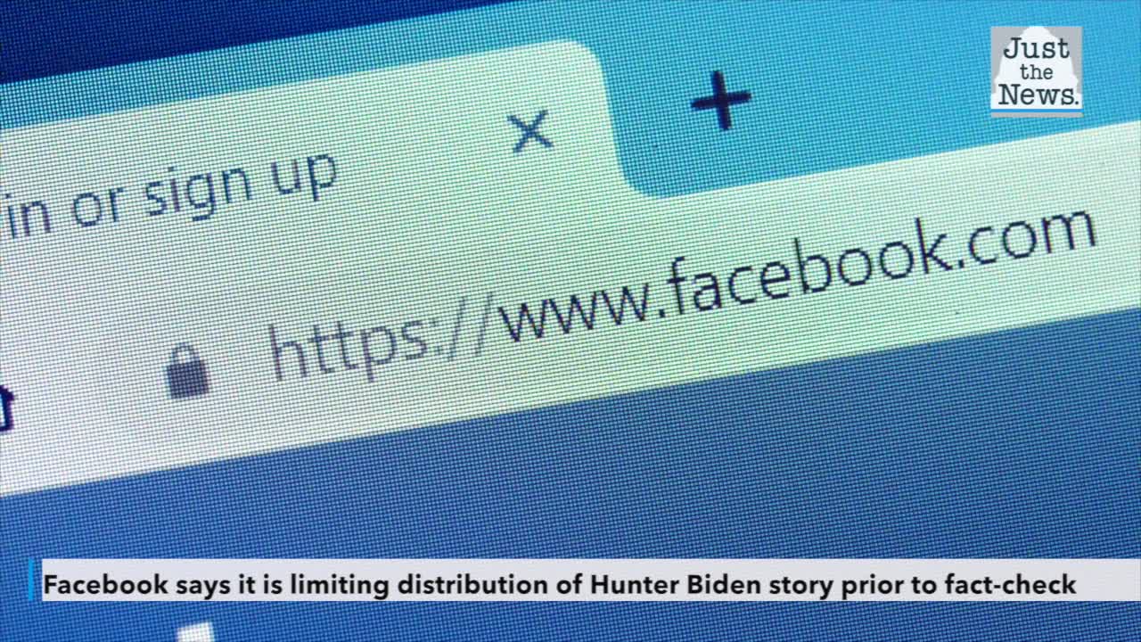 Facebook says it is limiting distribution of bombshell Hunter Biden story prior to fact-check