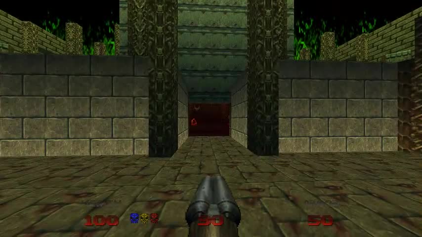 Doom 64, Playthrough, Level 23 "Unholy Temple"