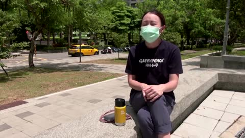 Trash piles up in Taiwan following COVID curbs