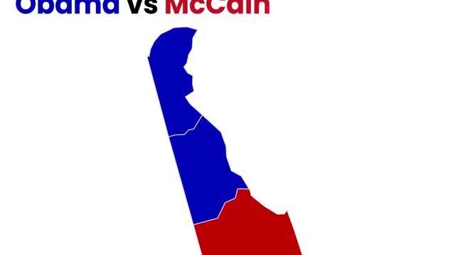 Delaware's 20-Year County Level Presidential Election Shifts: Unpacking Trump's Impact in 20 Seconds