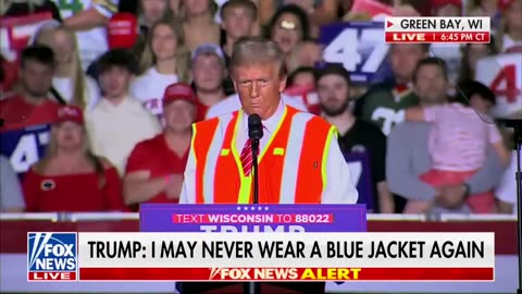 President Trump Tells the Hilarious Story of How the Garbage Truck and the Orange Vest Came To Be