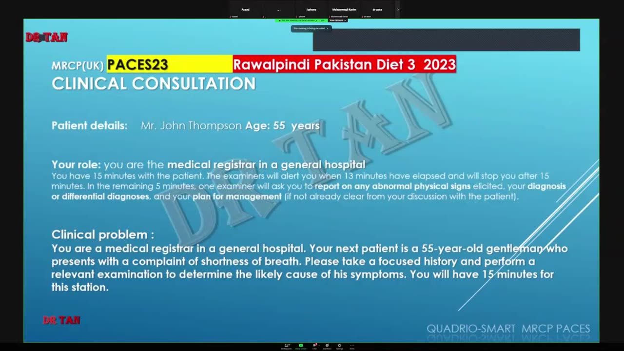 ST5.55 year old man with SOB
