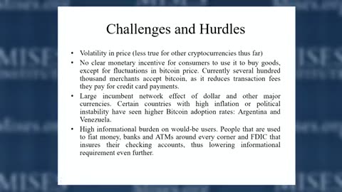 The Economics of Bitcoin | Malavika Nair
