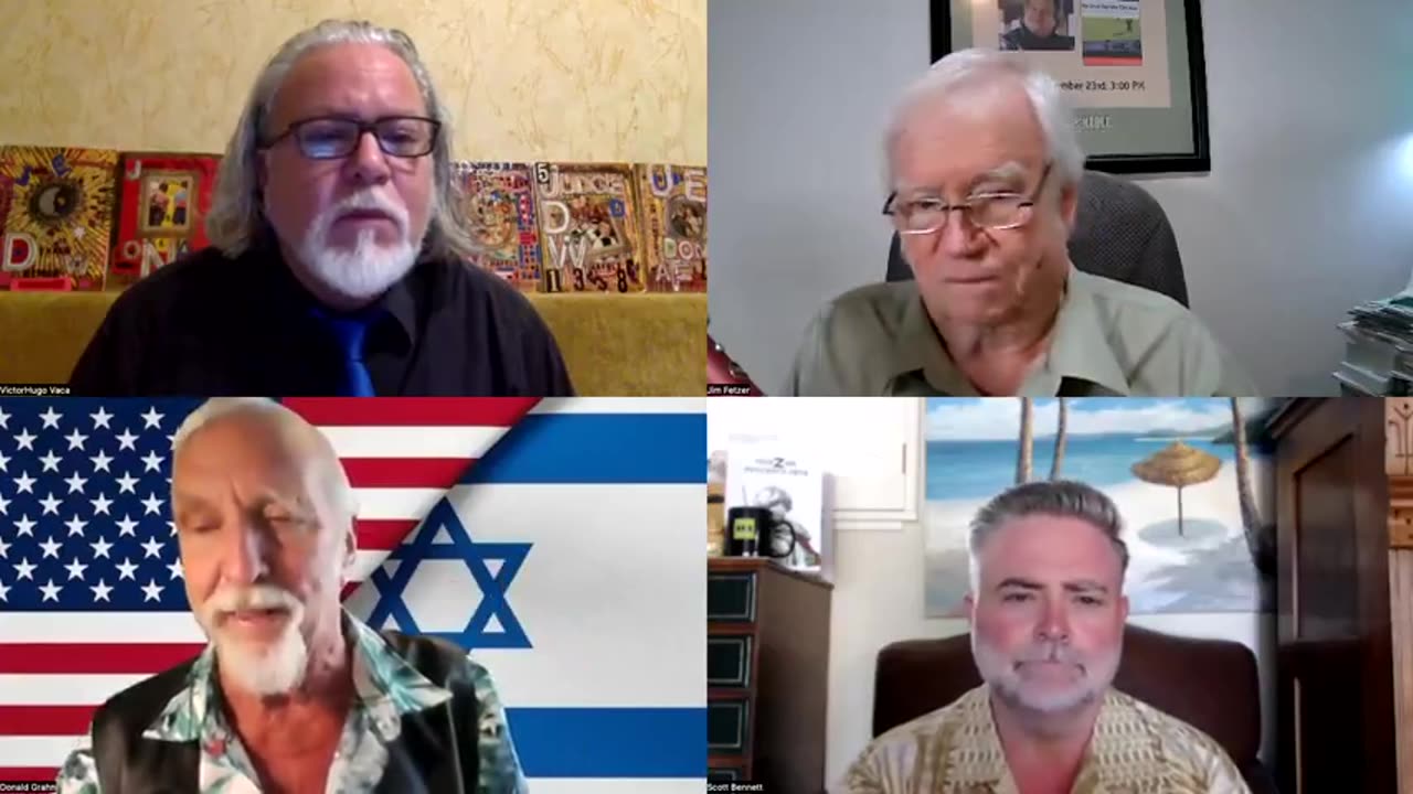 Scott Bennett w/ Jim Fetzer & Victor Hugo Don Grahl CIA Orchestrating Color Revolution Near Russia