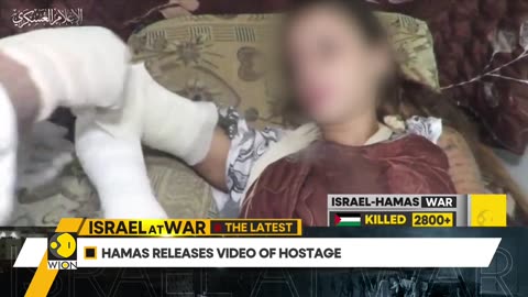 Israel-Palestine war: Hamas releases first video of hostage held inside Gaza