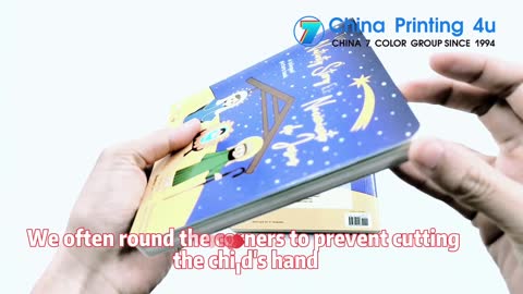 Print a high quality children book to attract children's attention