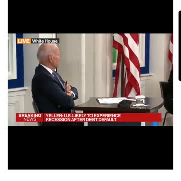 Live Proof of Biden's Fake Presidential Set