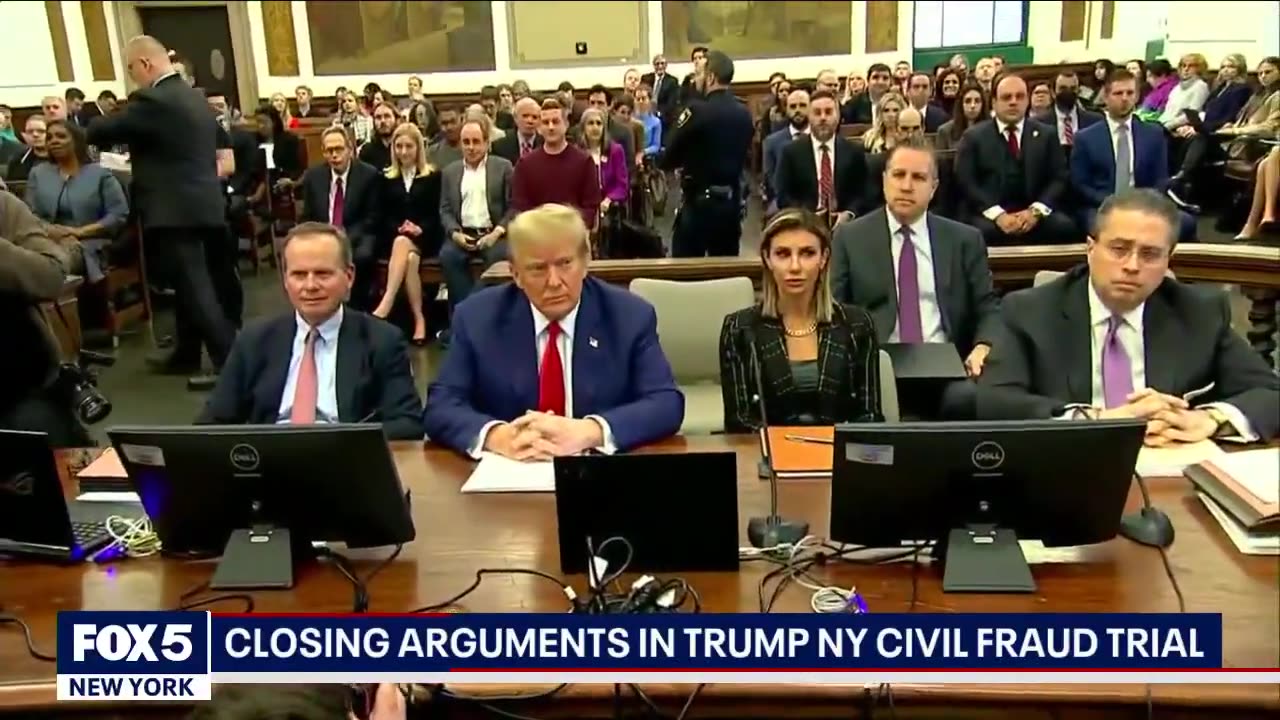 Donald Trump defies judge, gives courtroom speech on final day of New York civil fraud trial