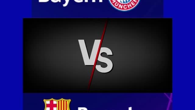Football UEFA Champions League Group C Bayern vs Barcelona #football
