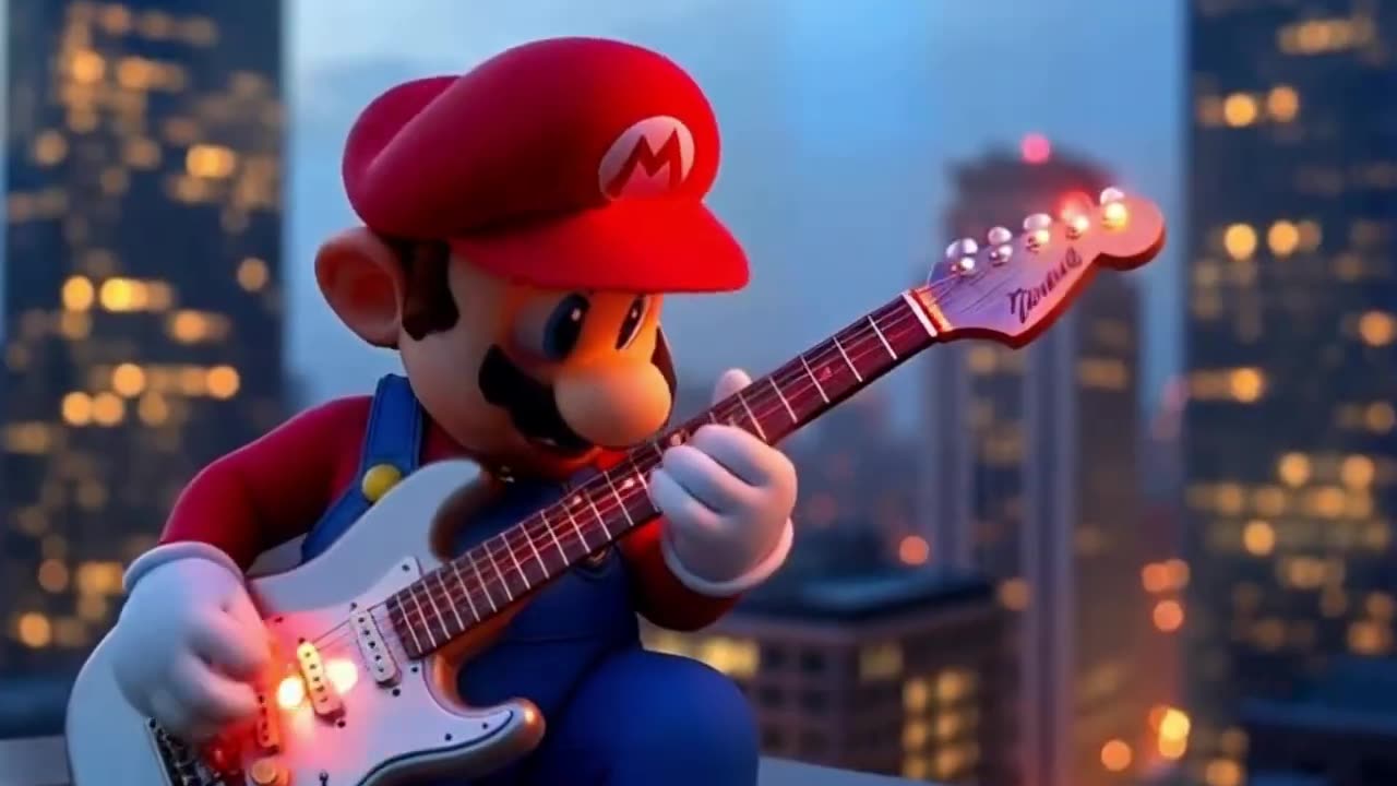 Mario is coming back, trailer (Official Video AI Music)