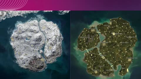 PUBG Mobile Maps