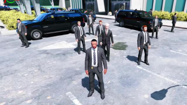 GTA 5 Presidential Mod President Biden Travels To New York City On Marine One & Air Force One