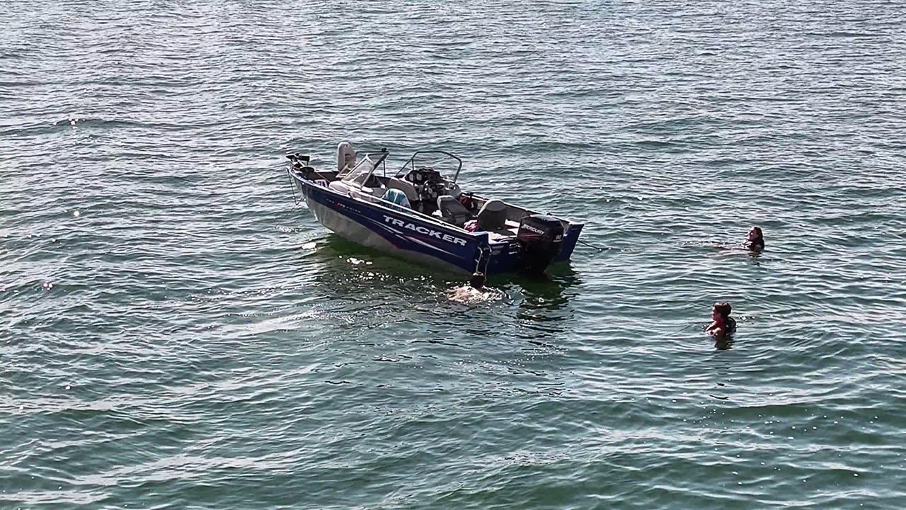 Summer Vacation - Swimming From Boat