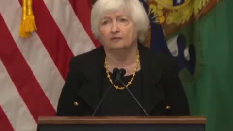 Cade il cartello del Dipartimento del Tesoro USA nell'intervista a Yellen