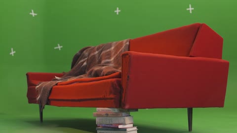 Chromakey sofa old