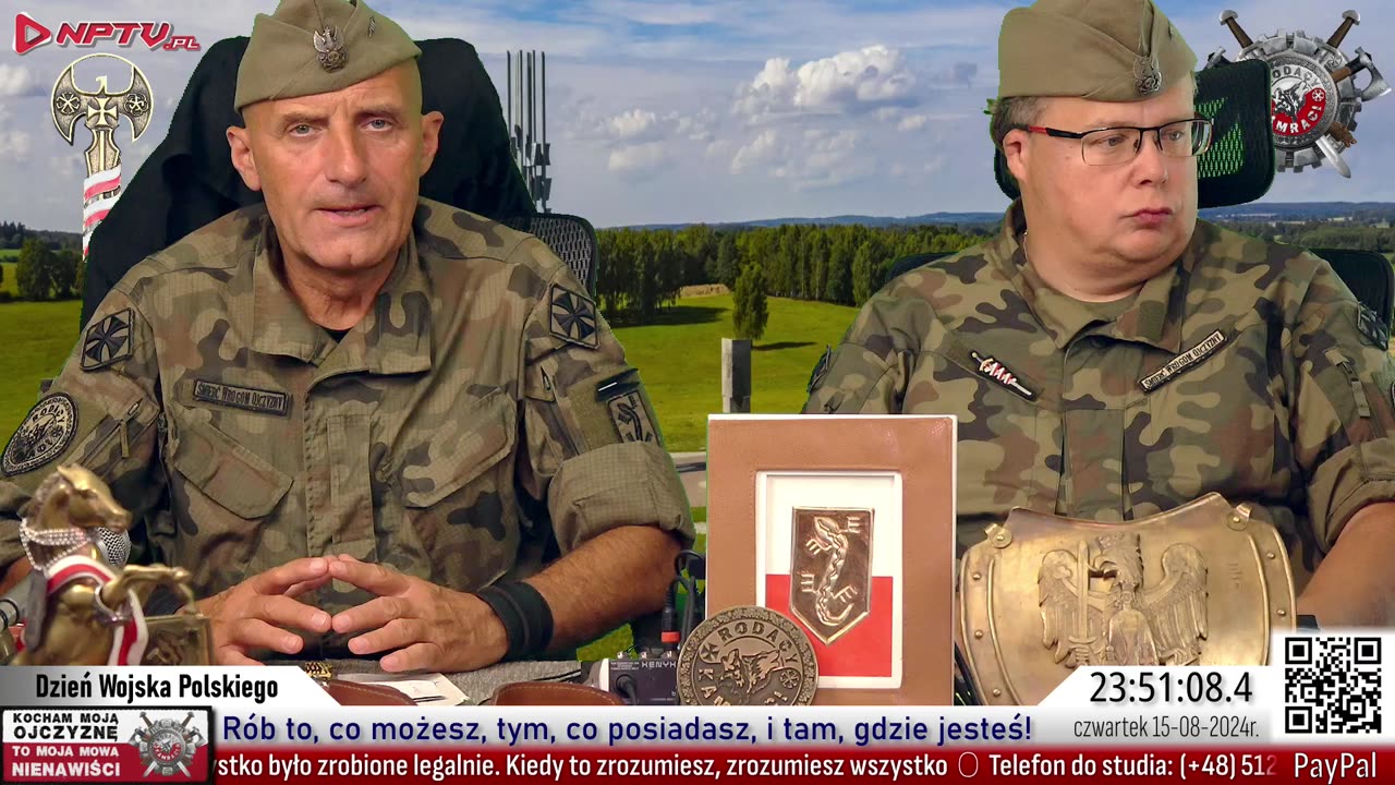 Dzień Wojska Polskiego! Cz. 15.08.2024r. W. Olszański, M. Osadowski NPTV.pl Rodacy Kamraci