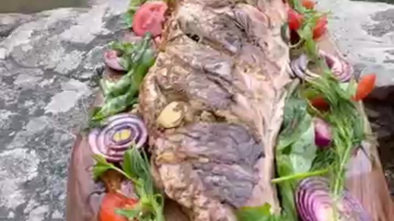 ÇAMURDA SAZAN BALIĞI PİŞİRME ? - Cooking Fish in primitive mud