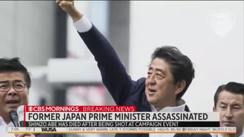 Trash CBS Mornings Trashes Shinzo Abe Hours After His Assassination