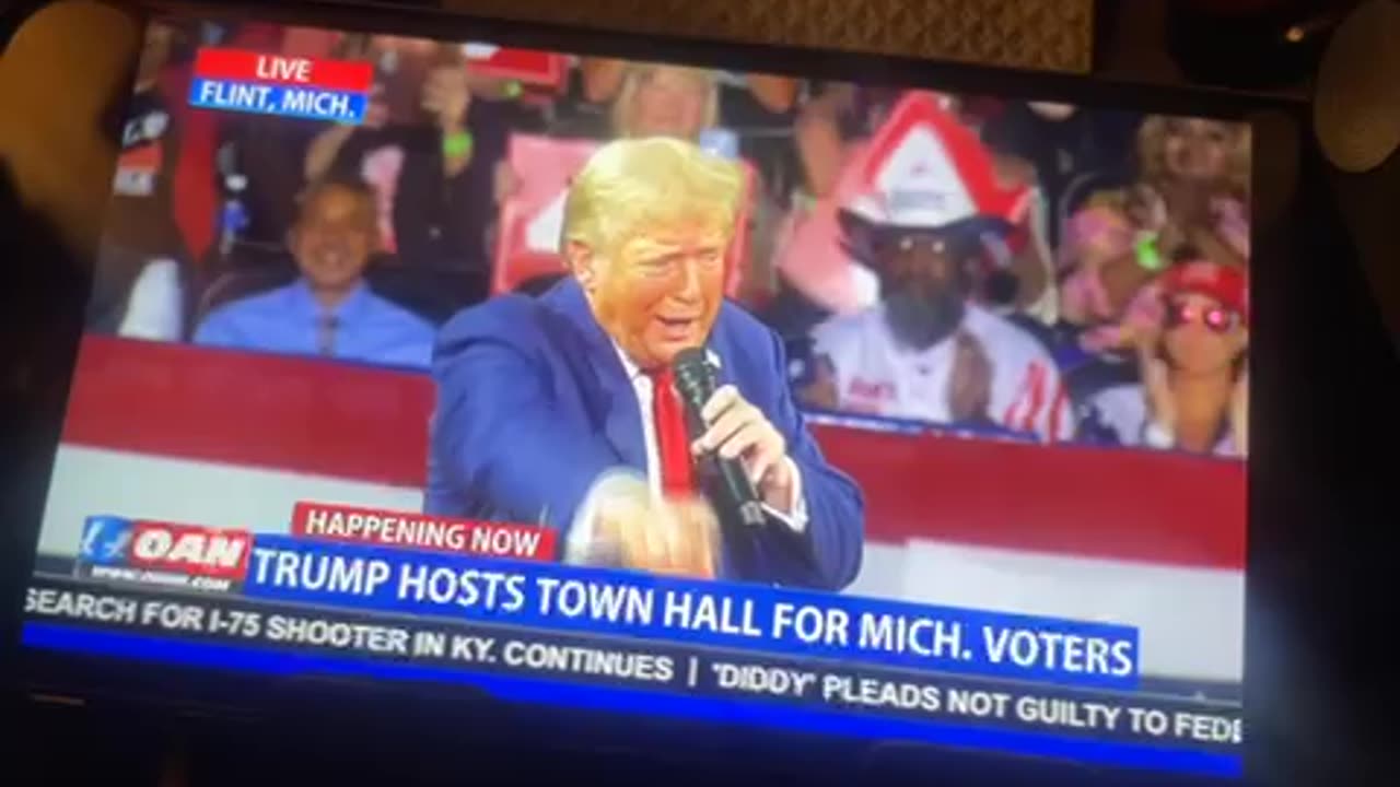 OAN trump holds town hall for Michigan voters Tuesday 08:09 pm