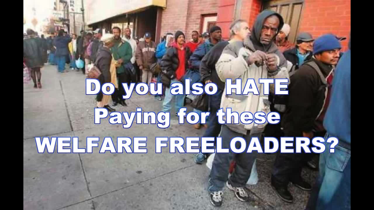 WELFARE of the RICH ELITE BLOODsucking off the SLAVES!