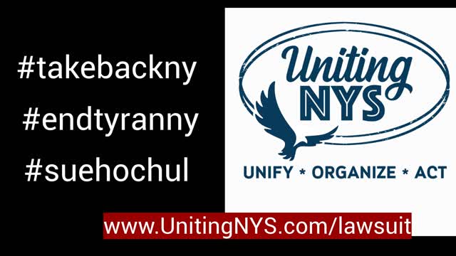 Suing New York Governor Kathy Hochul... #StopQuarantineCamps