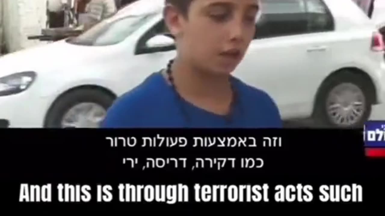 Palestinian Kids Are Raised To Be Murderers