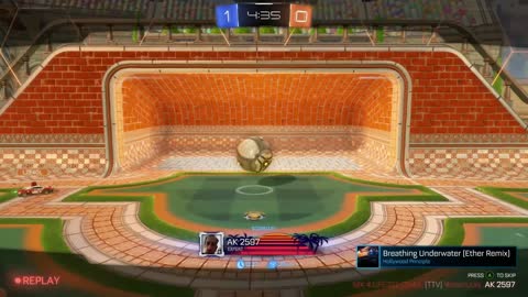 Luckiest Rocket League Goal!