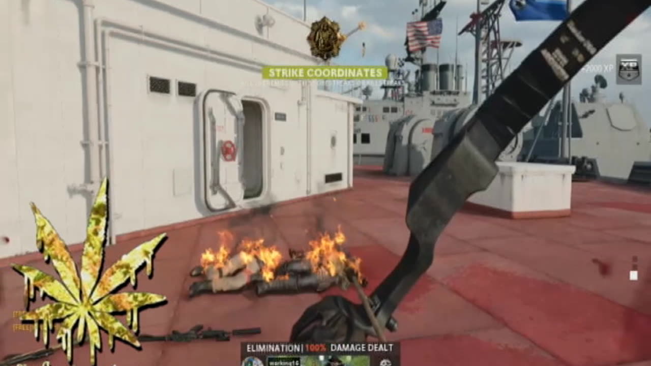 COD Black Ops Cold War Combat Bow Double Kill!!!