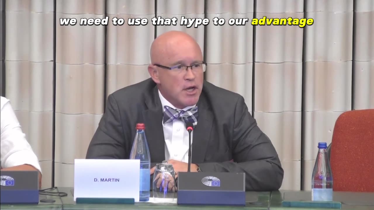 Dr. David Martin gives a speech to the EU parliament concerning the WHO