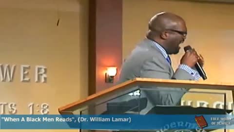 Dr. William Lamar, When A Black Men Reads