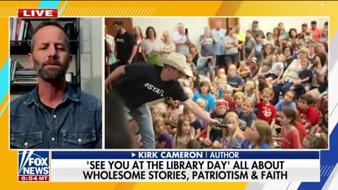 'SEE YOU AT THE LIBRARY'_ Kirk Cameron and BRAVE Books bring wholesome stories t