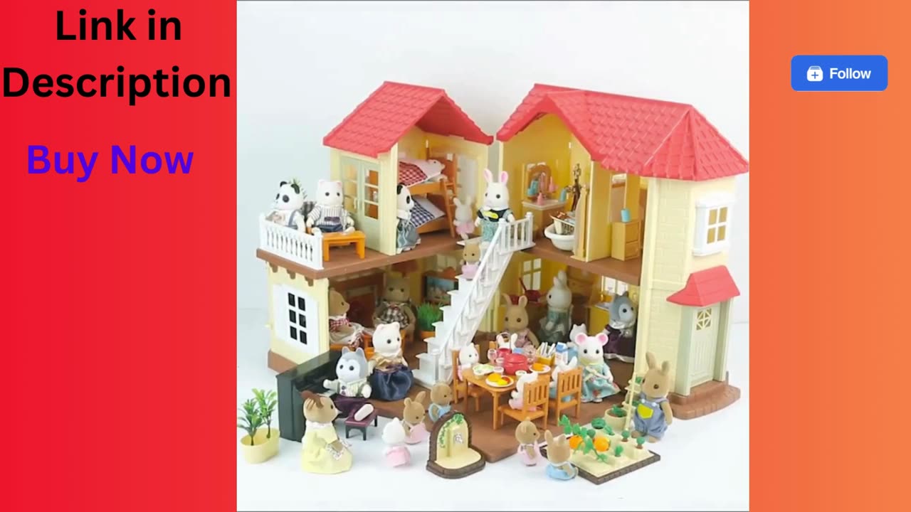 Forest Animal Villa DIY Toy Set