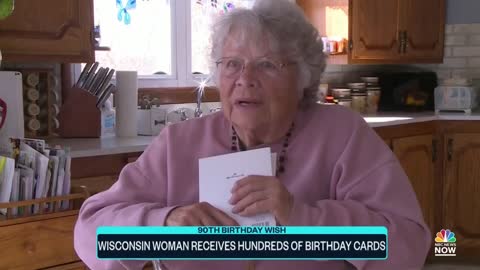 90-Year-Old Woman Receives Hundreds Of Birthday Cards After Viral Campaign
