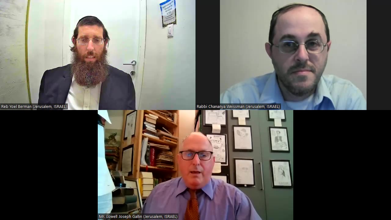 R&B Monthly Seminar: R&B Erev Rav and Amalek (Episode #63 -- August 3rd, 2023). Chairman: Rabbi Chananya Weissman (Jerusalem, ISRAEL). Speaker: Reb Yoel Berman (Jerusalem, ISRAEL). Topic: "Helping Religious Jews Make Aliyah"