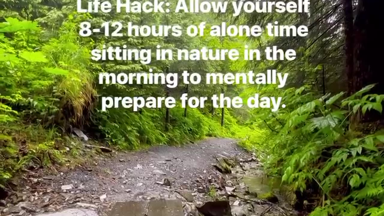 Nature heals