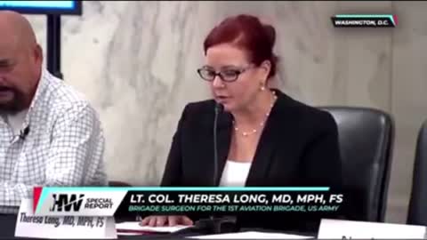 Lt. Col Theresa Long, MD re: life threatening adverse side effects of Covid 19 vaccines