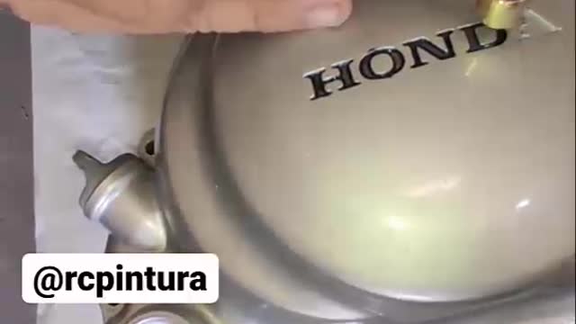 How to make engine cover lettering