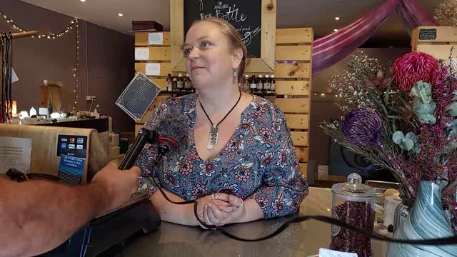 Brooke, the gentle defiant store owner