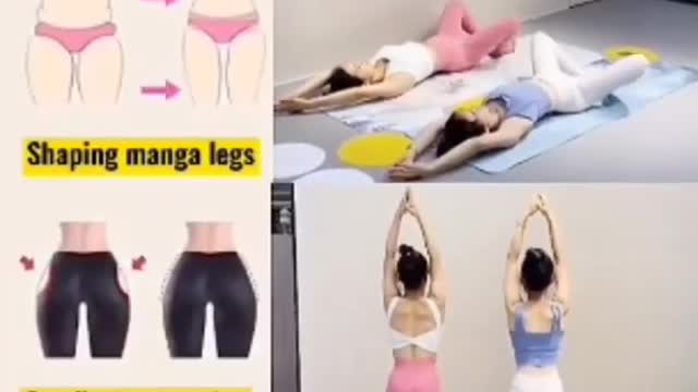 Fitness training shorts video