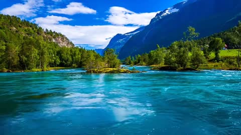 America , Natural video and beautiful relaxing music