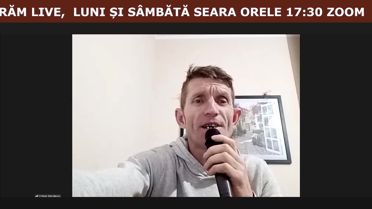 CRISTIAN DĂSCĂLESCU -POATE N-A FOST VOIA LUI- PĂRTĂȘIE LIVE BISERICA INTERNAȚIONALĂ CALEA CĂTRE RAI