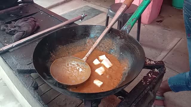 Muttor Paneer Butter Masala Mumbai Street Food