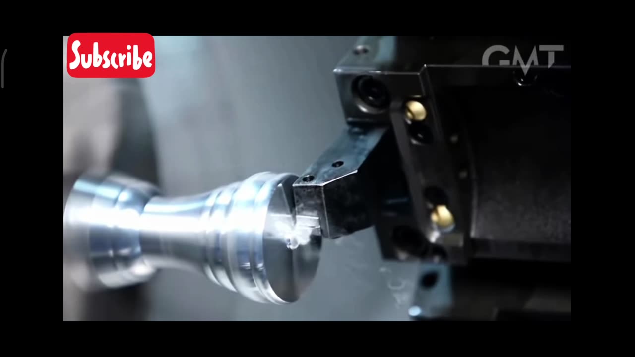 Modern CNC Laithe Turning Machine Working , Amazing CNC Machining