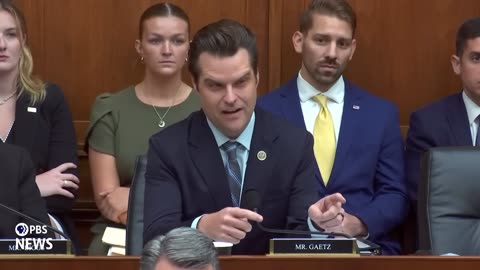 Rep. Gaetz questions FBI Director Wray about Biden's fitness for office