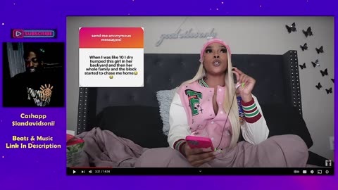 shayyszn READING MY SUPPORTERS SECRET CONFESSIONS reaction