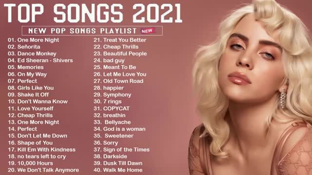 TOP 40 Songs of 2021 2022 (Best Hit Music Playlist) on Spotify