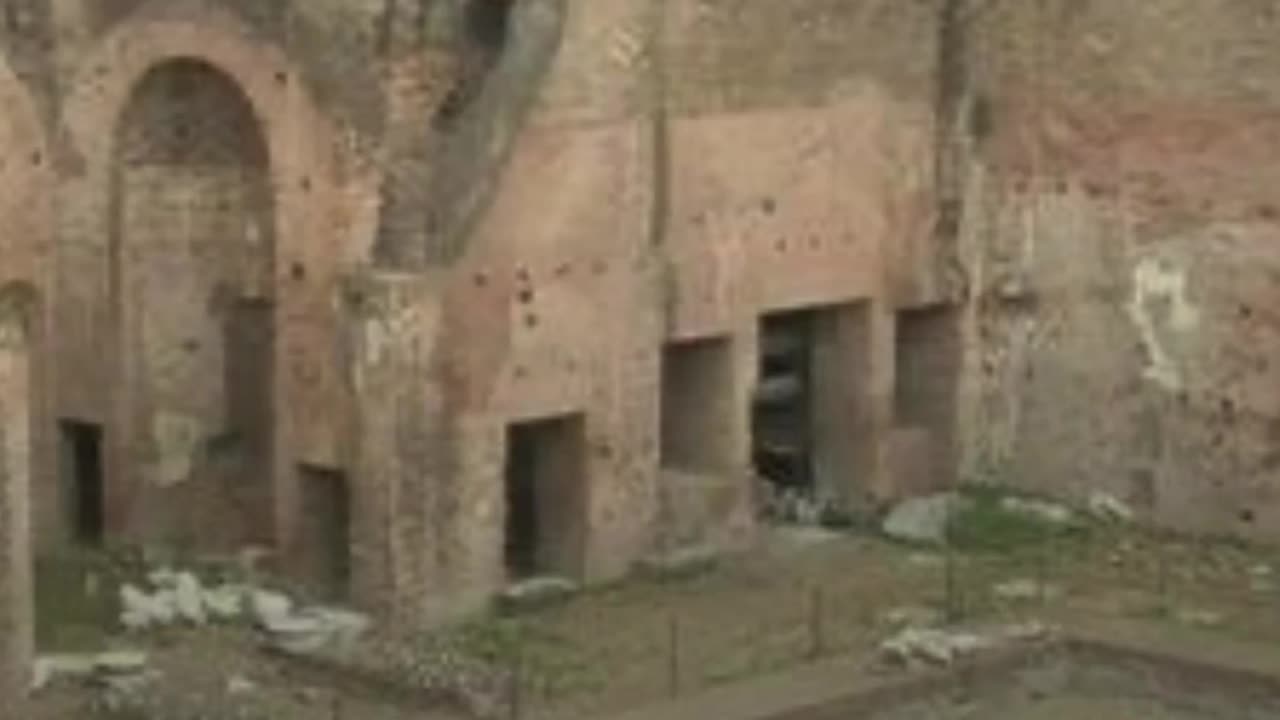 La Casa de Augusto en Roma, Italia.