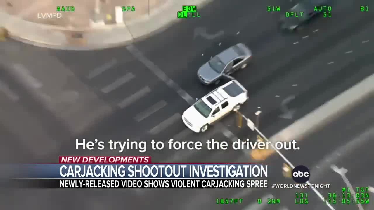 Cops Release Video, New Details in Las Vegas Car Chase