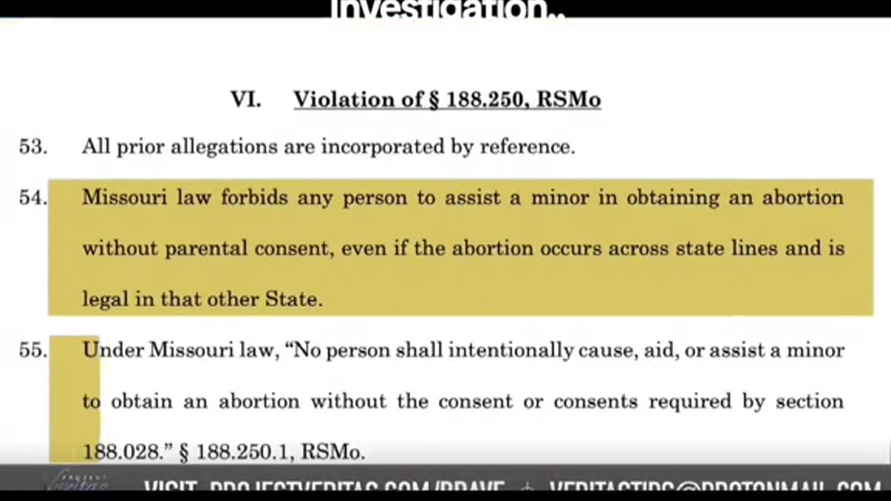 Missouri AG sues Planned Parenthood